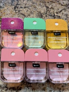 b.pure Six Moisturizing Hand Sanitizers